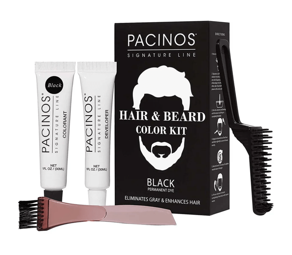 🎩 Pacinos Hair & Beard Color Kit – Black: Does It Really Make You Look “Handsome” in Just 5&nbsp;Minutes?